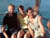 Die neue Crew: Johannes, Marianne und Carmen aus Deutschland