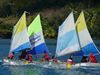 Kinder-Segelschule auf Huahine