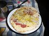 Pizza aus der Pfanne