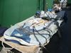 Npch vor der Reparatur: das Schlauchboot